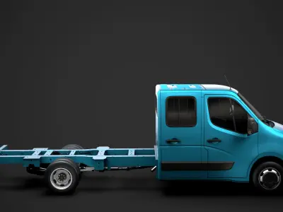 Renault Master CrewCab DW E30 Chassis 2020 3D model