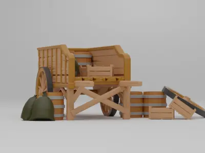 Tumbrel 3D print model