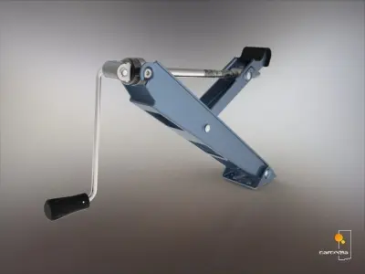 Jack hydraulic lifter Free 3D model
