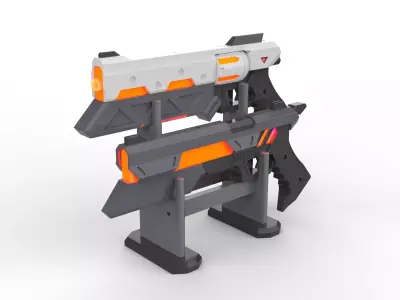 Lucian Cannons - Commercial - Printable STL 3D print model