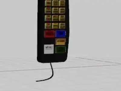 Woodway OptiLink Vehicle Controller Low-poly 3D model