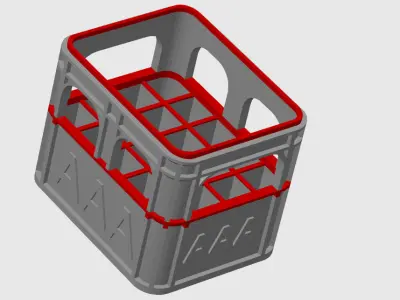 Battery holder 3D print model purchase
