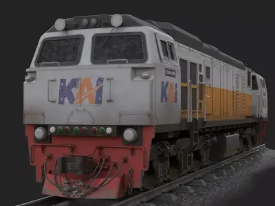 Diesel-Electric Locomotives 3D model
