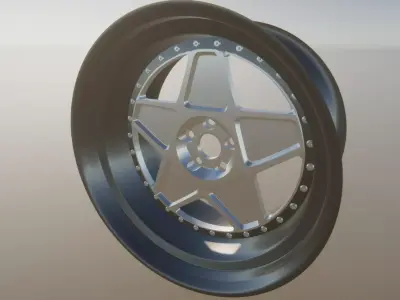 Wheel HRE 505 3D model