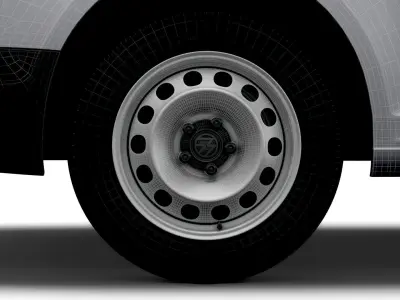 Volkswagen Caddy Startline 2020 wheel 3D model