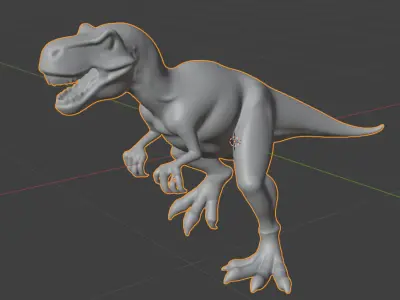 T-Rex Dinosaur Model 3D model