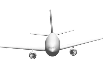 Airbus A300 3D model