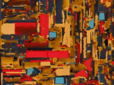 Low Poly Bulldozer 3D Model Stylized Construction Vehicle Low-poly 3D model