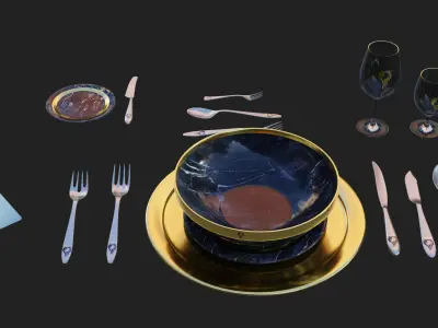 Royal Tableware 3D model