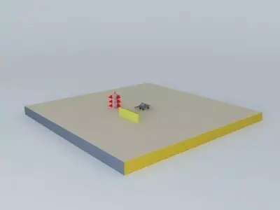 robot fight Free 3D model