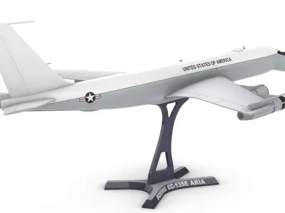 Boeing EC-135 3D print model