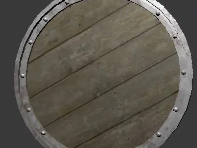 Blender Shield complete pack Free 3D model