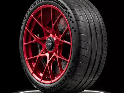 Michelin Pilot Sport Cup 2 275 35 ZR20 3D model