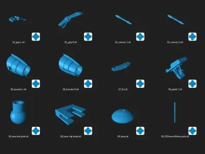 S-T-A-P One12 Scale 3D print STL Files 3D print model