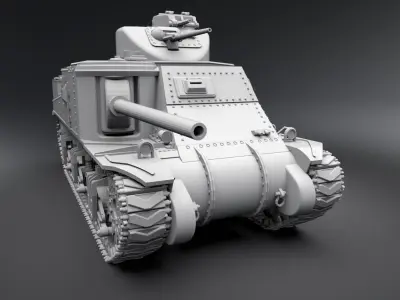 M3 Gen Lee Scale model  3D print model