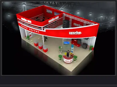 Exhibition - Area -6X12-3DMAX2009-020 3D model