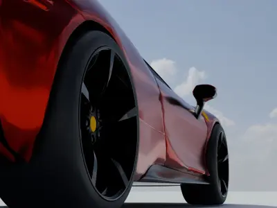 Ferrari SF90 Free 3D model