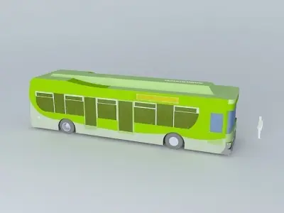 kaz bus sultan Free 3D model