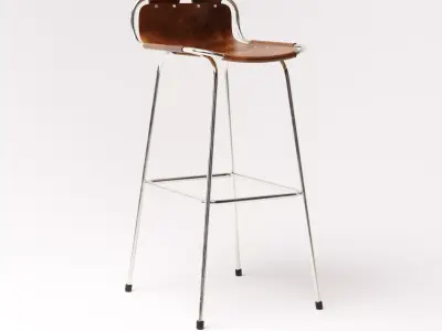 Dal Vera Barstool 3D model