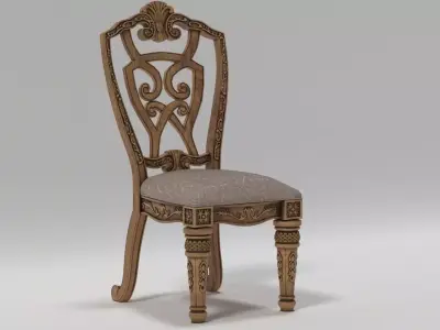 Chair Classic 03 3D model