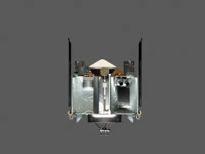 Osiris Rex Low-poly 3D model