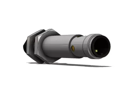 Sensor Indutivo Omron E2B M12LN08 M1 B1 Inductive Sensor 3D model