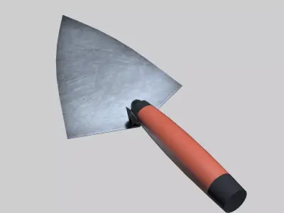 Trowel Low-poly 3D model