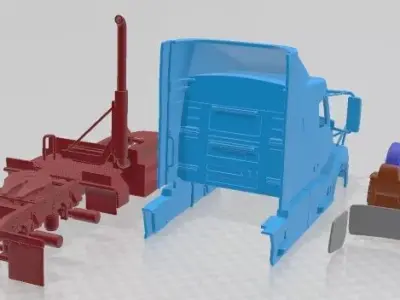 Volvo VAH 630 2012 Printable Truck 3D print model