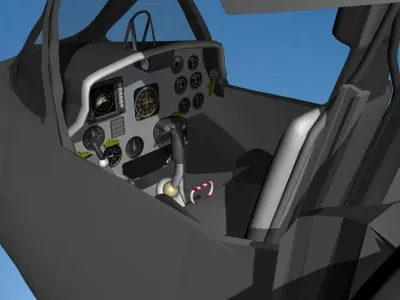 Douglas A-4M Skyhawk V03 USN 3D model