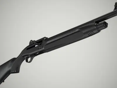 Beretta 1301 Tactical Low-poly 3D model purchase