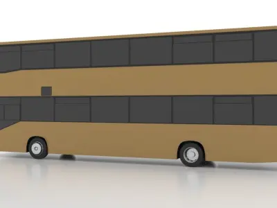 MAN 592 SD202 Low Low-poly 3D model