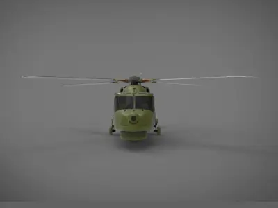 AgustaWestland AW159 3D model purchase