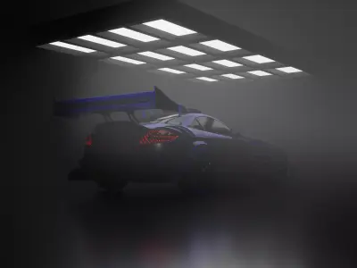 Custom Mercedes-Benz SLR McLaren Concept 3D model
