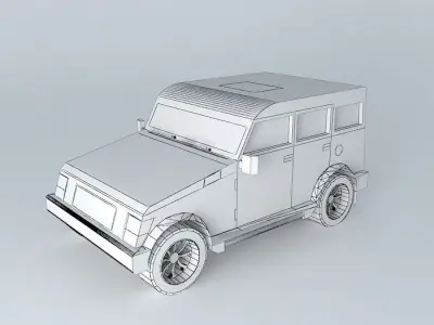Model JEEP Free 3D model