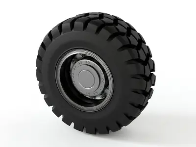 Truck Tire 3D model