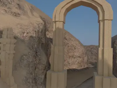Ancient City Of Petra 3D model