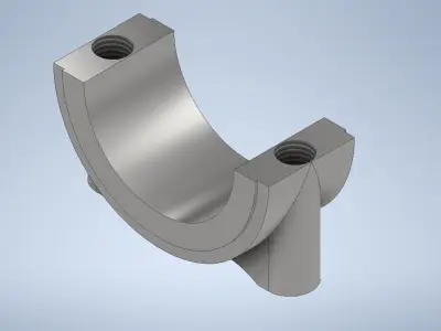 Piston head 3D model