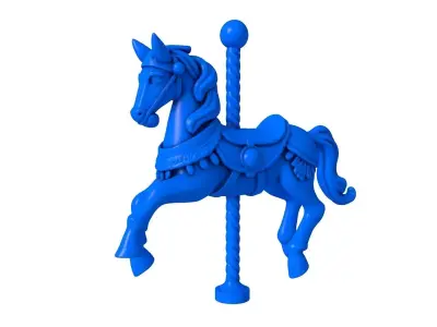 Carousel Horse - Carousel Horse 3D print model