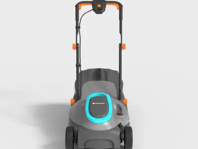 GARDENA LAWN MOWER 3D model