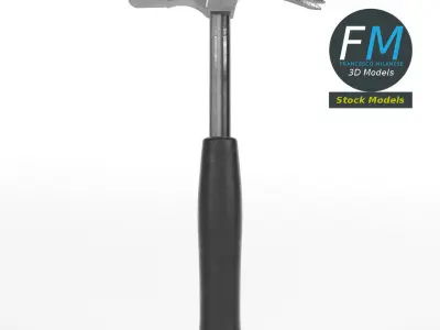 Claw hammer 3D model get