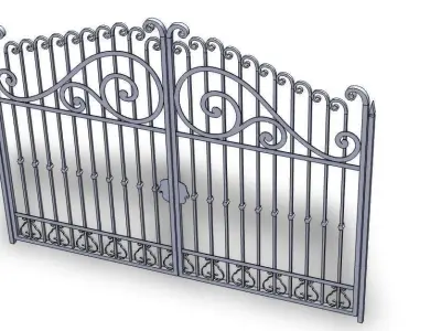 Guest house  Gate 3D model