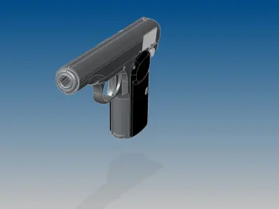 FN Model 1910 3D model purchase