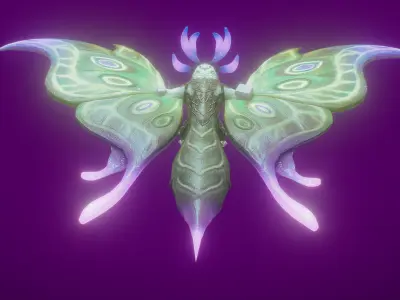 chemira fl Low-poly 3D model