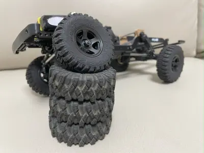 LCG SHOCK MOUNT FOR FMS FCX18 3D print model