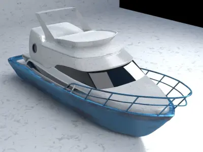 Boat 3D 3D model