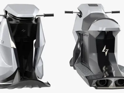  Searacer Jet Ski Silver 