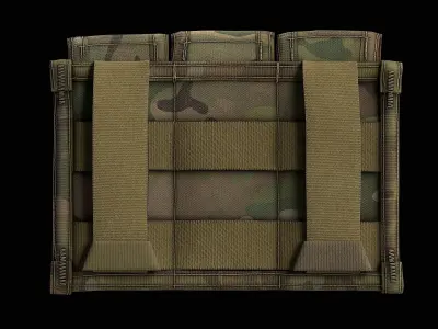 Riple Flashbang Pouch Low-poly 3D model