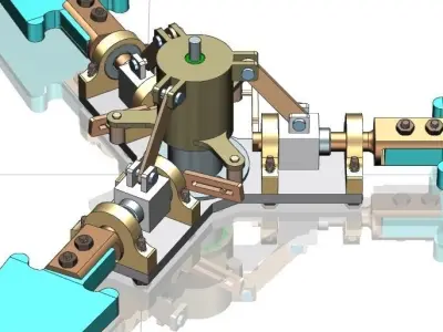 Variable Pitch Rotor Free 3D model