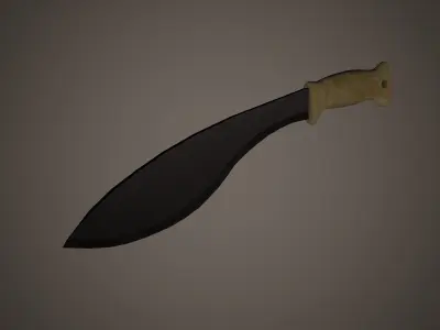 Gurkha Knife 3D model