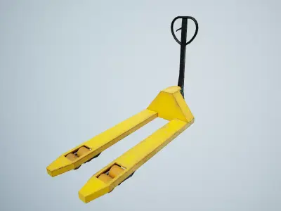 Hand Forklift Free low-poly 3D model